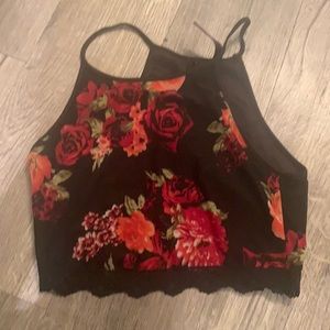 Floral Crop Top